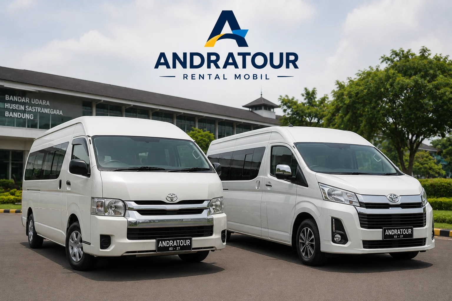 Sewa HiAce Bandung — HiAce Premio vs Commuter