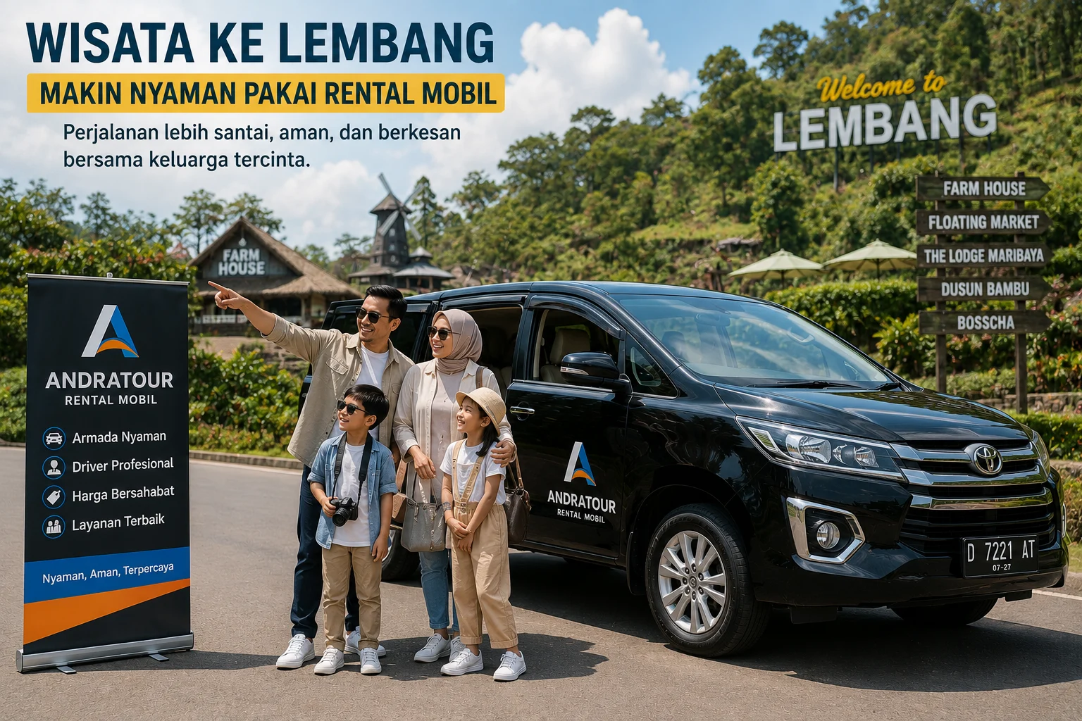 sewa mobil lembang