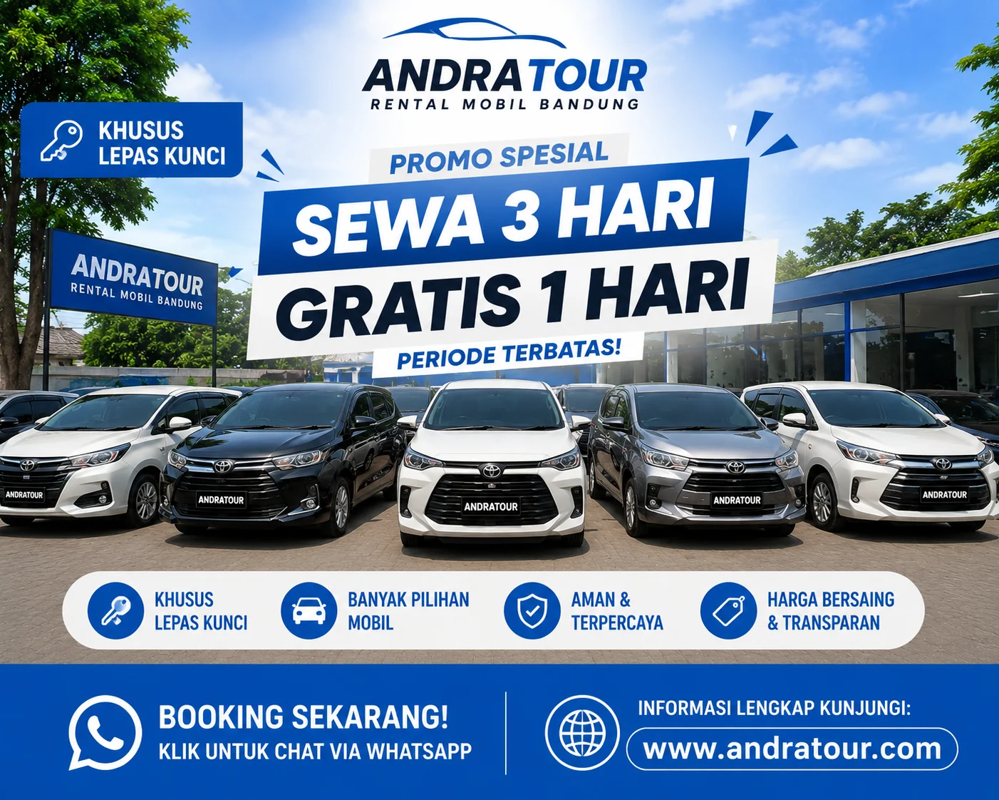 promo sewa mobil bandung