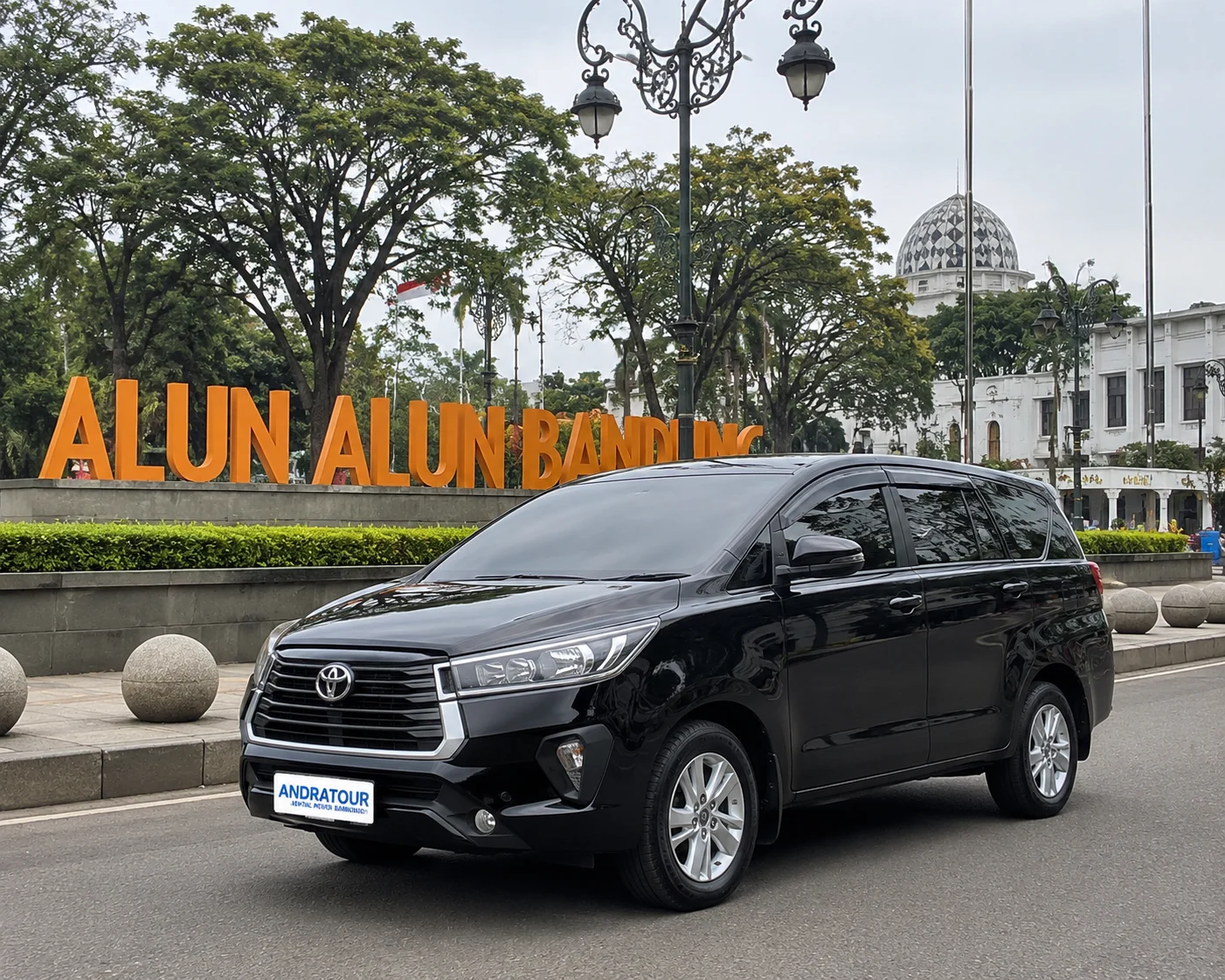 rental mobil dekat alun alun bandung