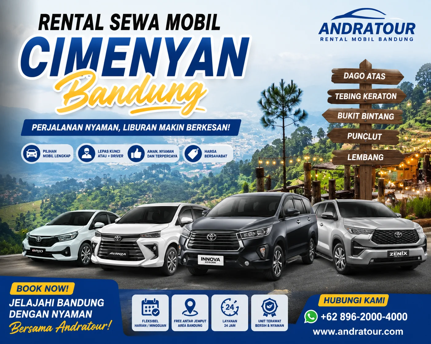 rental sewa mobil cimenyan bandung