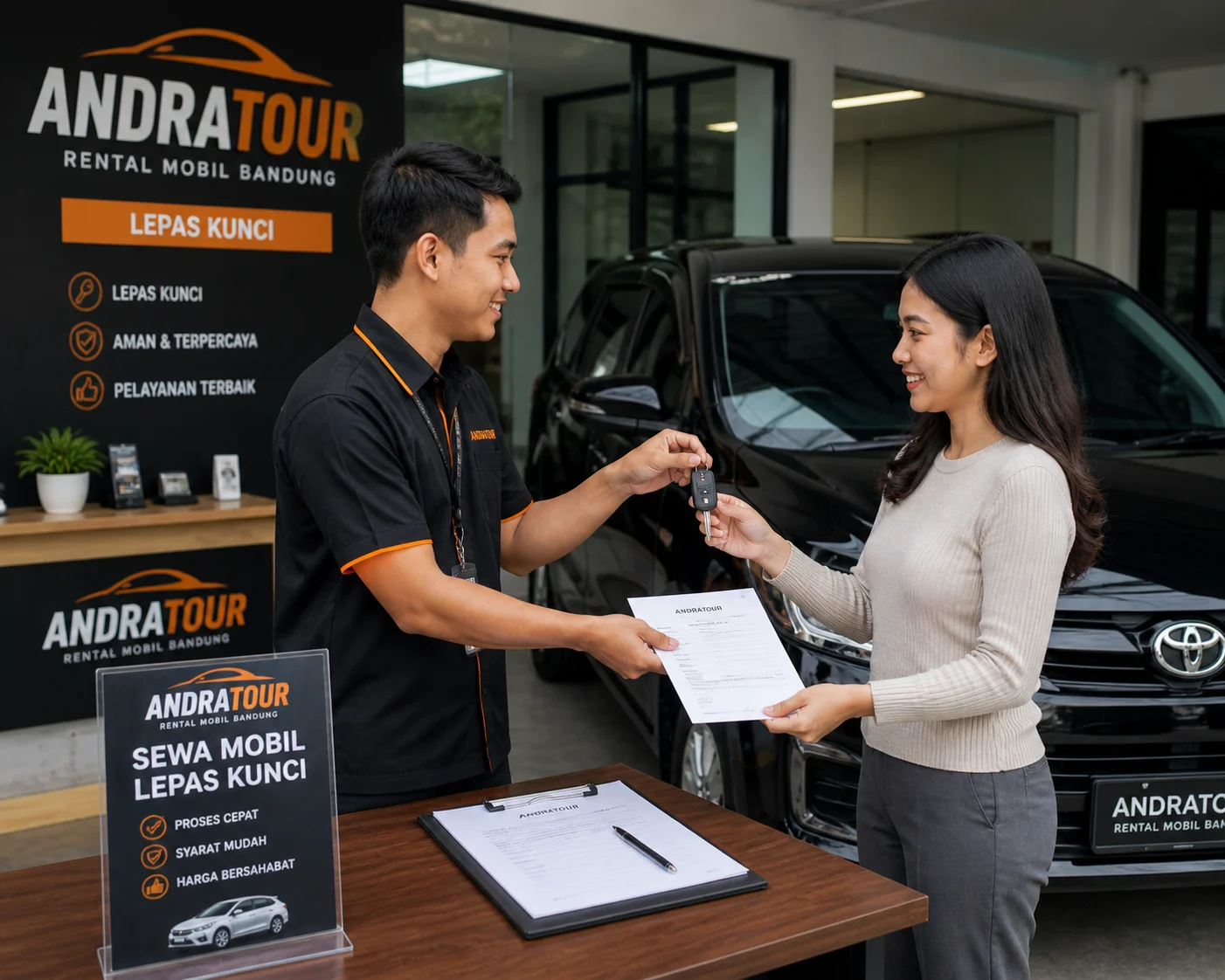 Rental mobil bandung lepas kunci