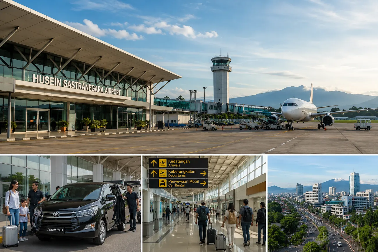 Bandara Husein Bandung Dibuka Kembali