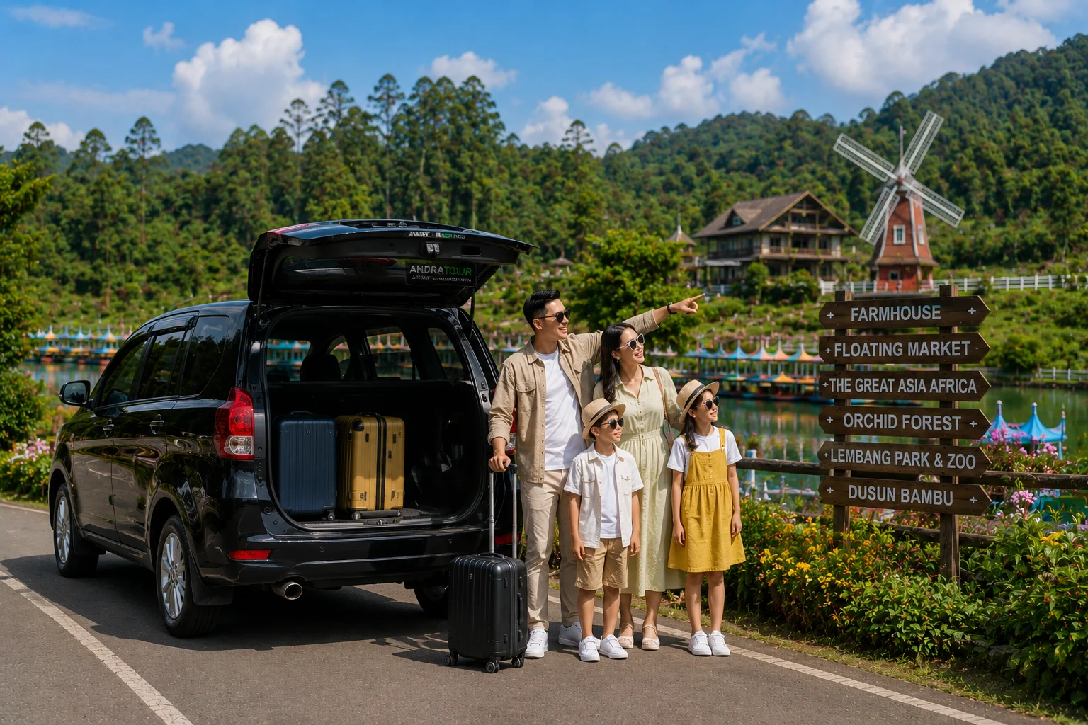 Liburan Sekolah di Lembang