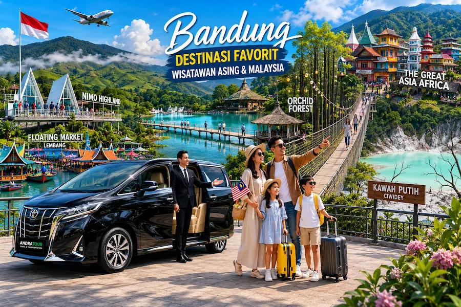 Wisatawan Malaysia ke Bandung