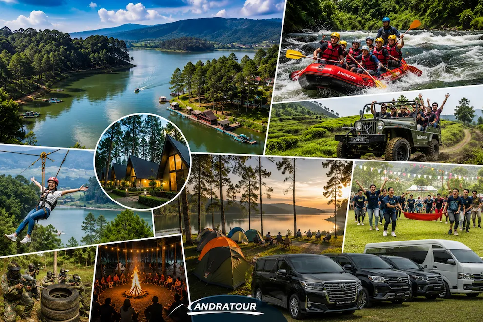 Wisata Situ Cileunca Pangalengan Bandung