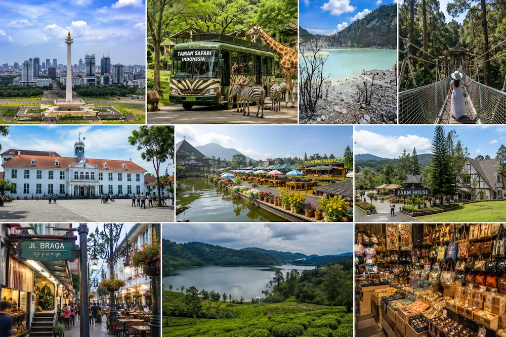 Paket Wisata Jakarta Bogor Bandung 5 Hari 4 Malam