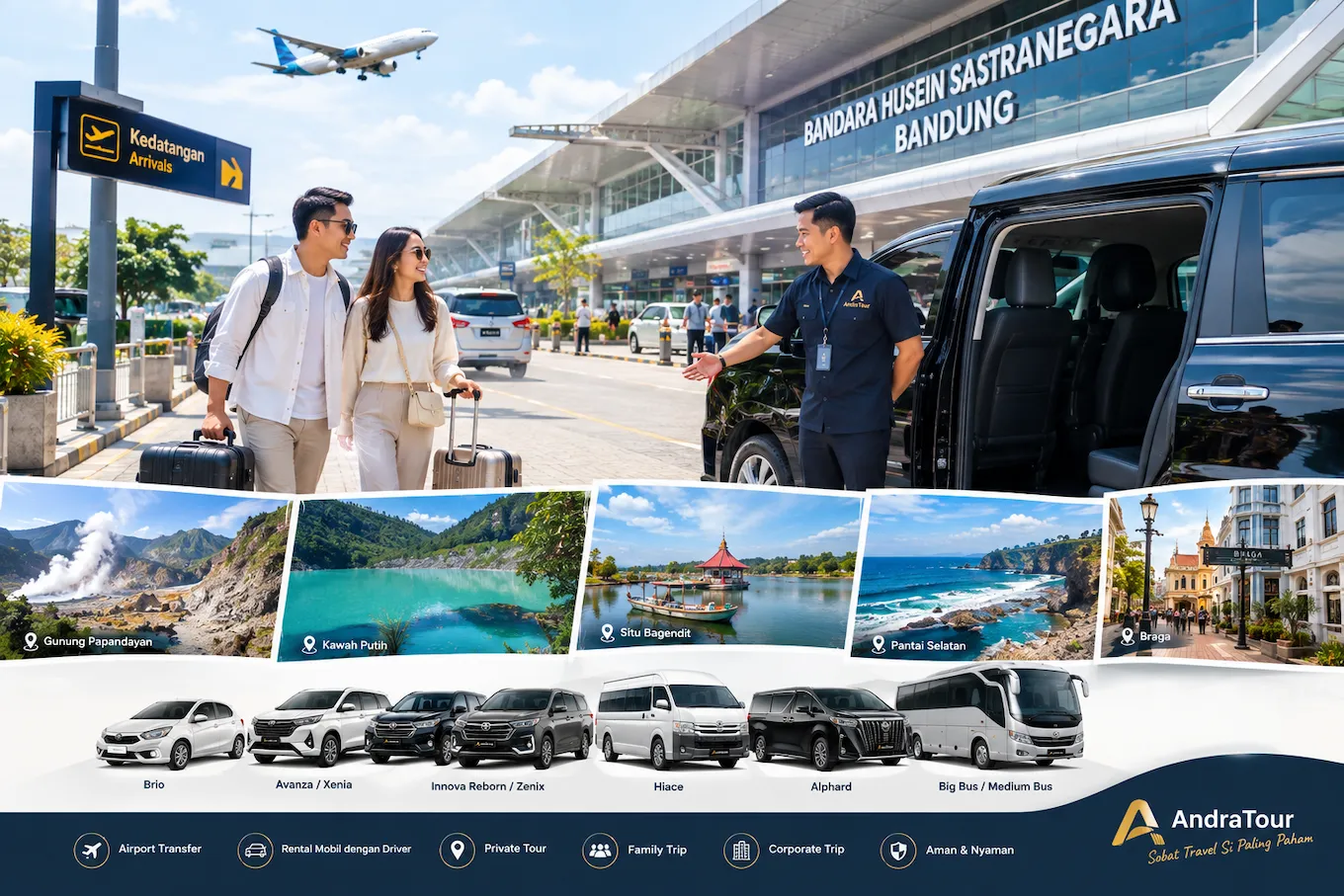 rental mobil Bandara Husein Bandung