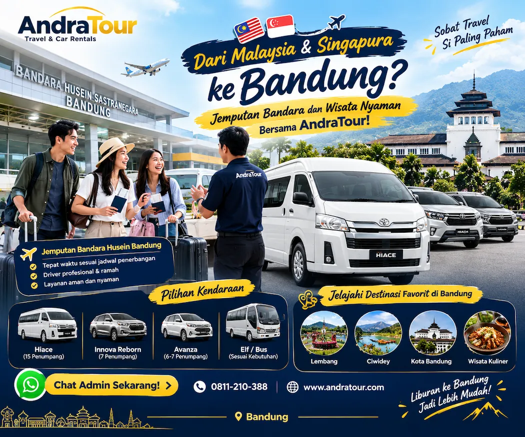 travel Bandung dari Malaysia